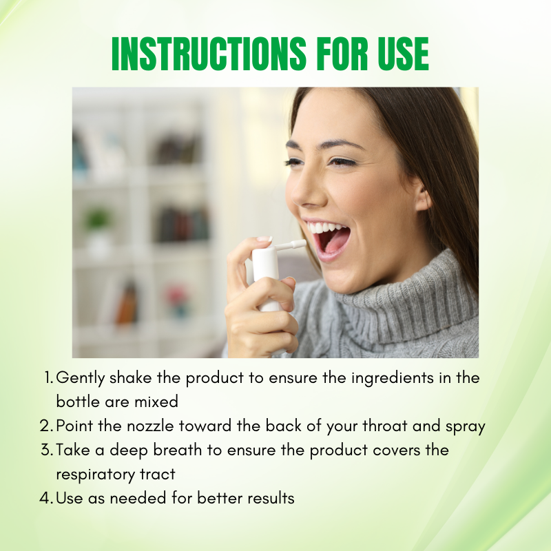 Biancat™ RespiPure Herbal Lung Detox Spray.