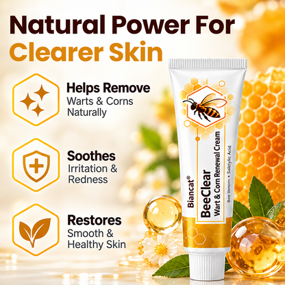 Biancat® BeeClear Wart & Corn Renewal Cream