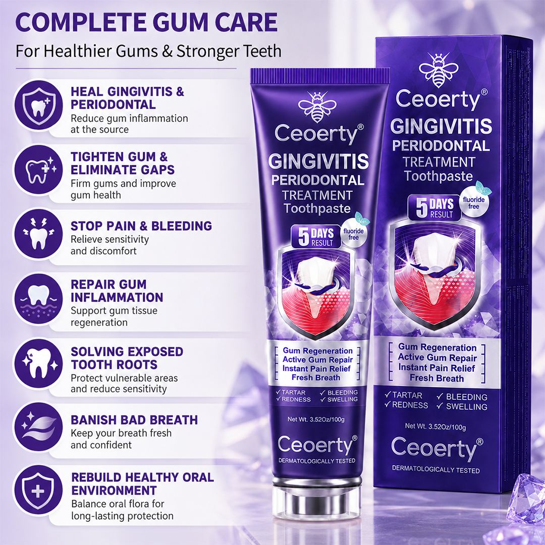 Ceoerty® Gingivitis Periodontal Treatment Toothpaste.