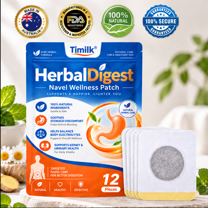 Timilk® HerbalDigest Navel Wellness Patch