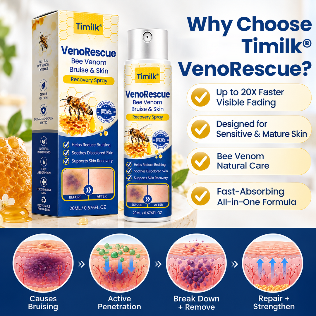 Timilk® VenoRescue Bee Venom Bruise & Skin Recovery Spray