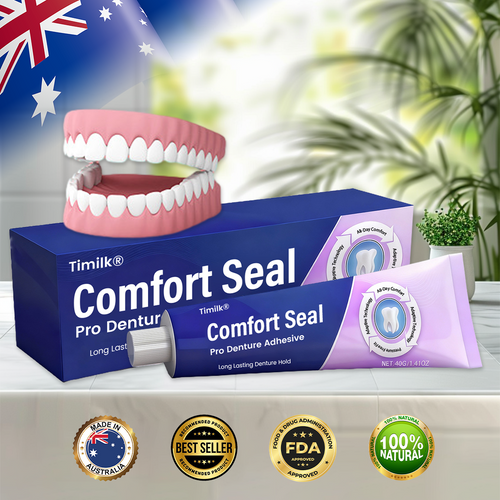 Timilk® Comfort Seal Pro Denture Adhesive
