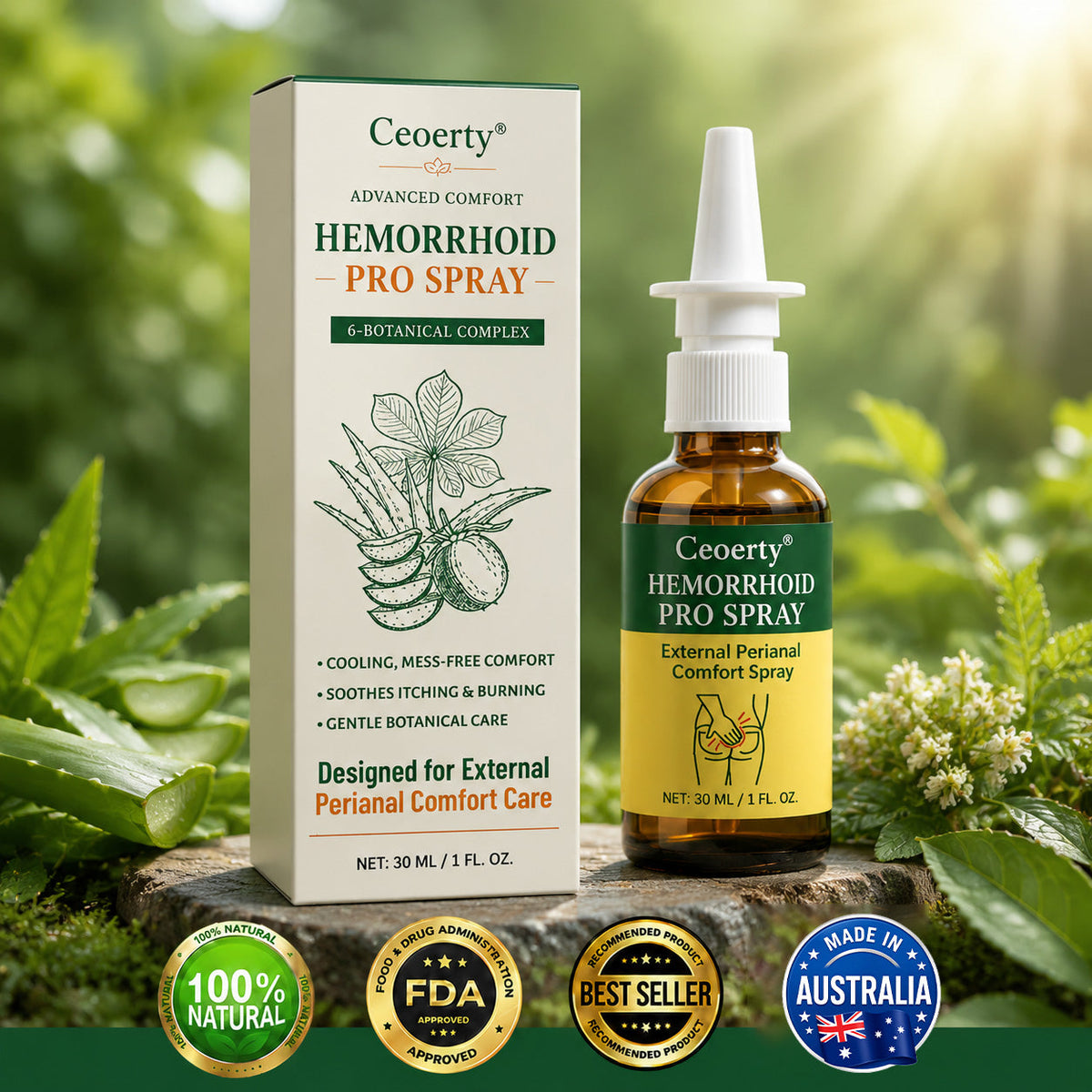 Ceoerty® Advanced Comfort Hemorrhoid PRO Spray