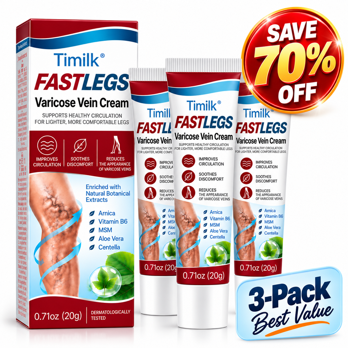 Timilk® FASTLEGS Varicose Vein Cream✨