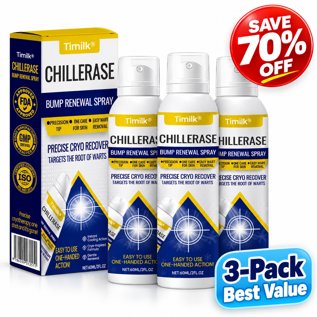 Timilk® ChillErase Bump Renewal Spray✨