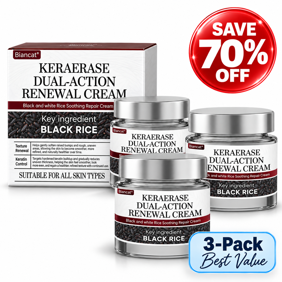 Biancat®KeraErase Dual-Action Renewal Cream✨