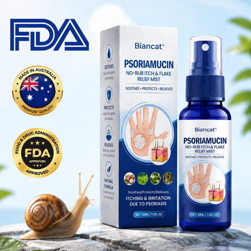 Biancat® PsoriaMucin No-Rub Itch & Flake Relief Mist