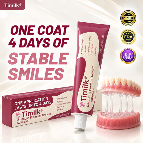 Timilk® UltraBond Premium Denture Adhesive