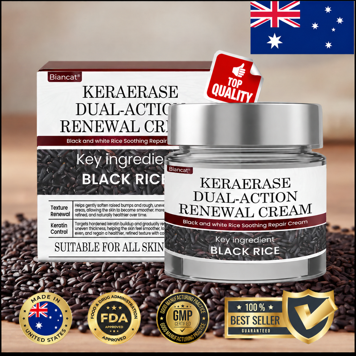 Biancat® KeraErase Dual-Action Renewal Cream